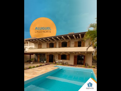 Casa no Lago Norte/Brasília para aluguel.