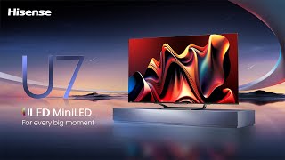 Hisense Mini-LED TV U7NQ anuncio