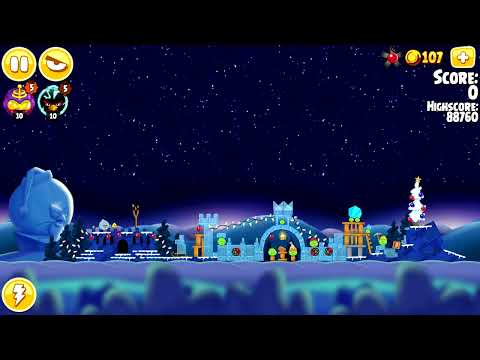 Angry Birds Seasons - On Finn Ice Night Ambience (Extended)