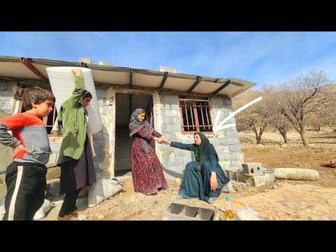 🏕️ Cabin Completed | Is Soghra Tired of This Hard Nomadic Life? 😔