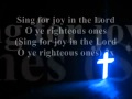Shouts Of Joy , Sing For Joy , Roni Roni Bat Zion Rejoice Rejoice Daugther Of Zion