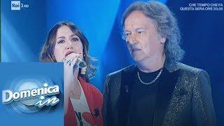 Red Canzian e Jessica Morlacchi cantano &quot;La donna del mio amico&quot; -  Domenica in 17/03/2019
