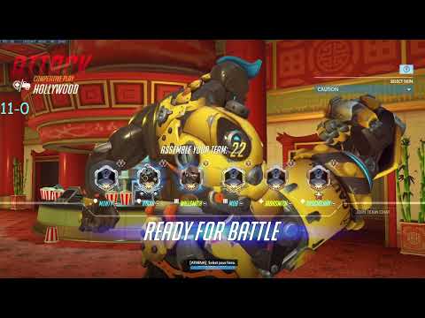 DANNEDD DOOMFIST GAMEPLAY OVERWATCH SEASON 33 TOP 500
