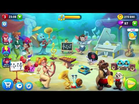 Fishdom 5846 Level - 14 moves - NO BooSTERS