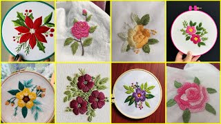 Hand embroidery designs / floral embroidery / embroidery ideas #embroidered #handbroidery 