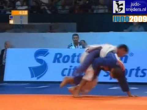 Judo 2009 Rotterdam: Giovanni di Cristo (ITA) - Rinat Ibragimov (KAZ) [-73kg].