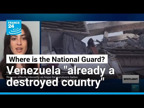 Venezuela deadly earthquake: 'Countless lives lost that in a normal country would have been rescued'