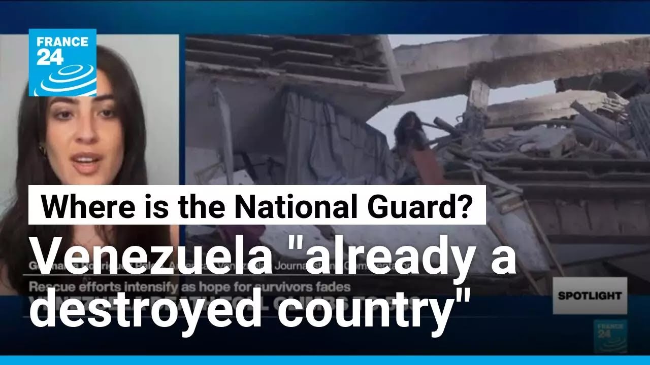 Venezuela deadly earthquake: 'Countless lives lost that in a normal country would have been rescued'