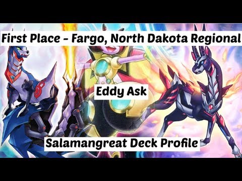 Yu-Gi-Oh! First Place - Fargo, North Dakota Regional - Salamangreat Deck Profile