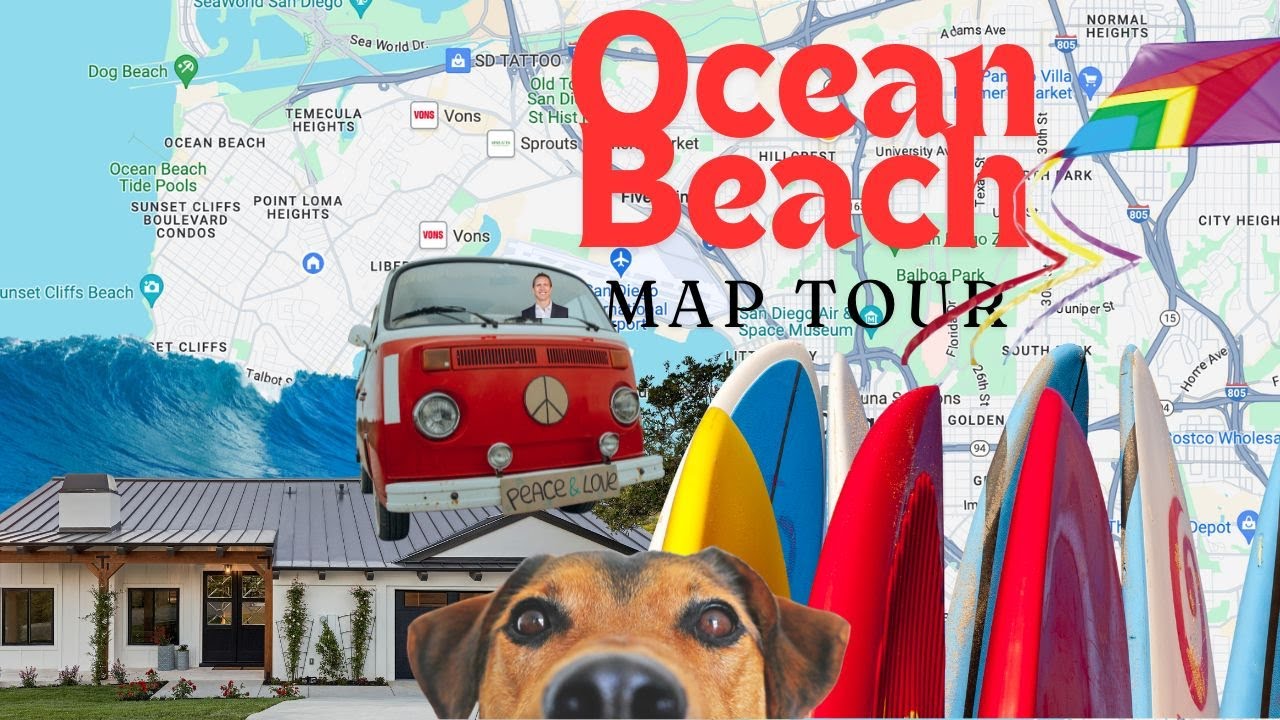 Discover Ocean Beach: Map Tour of OB and it's Neighborhoods
