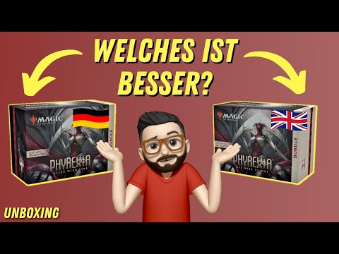 Alles wird Meins oder Deins? - Phyrexia Bundle Deutsch vs. Englisch