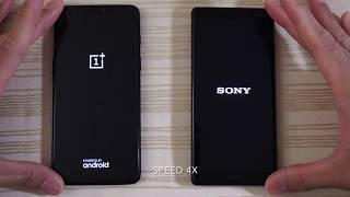 OnePlus 6 vs Sony Xperia XZ2 - Speed Test!