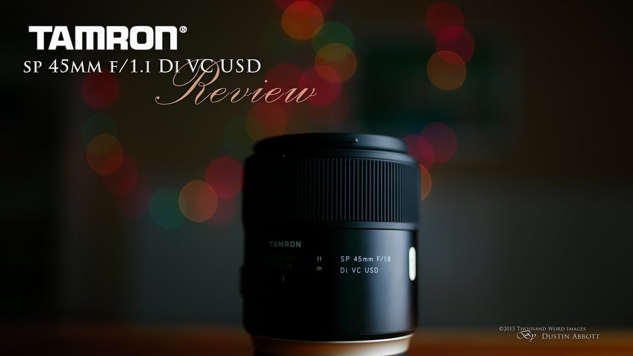 Объектив Tamron AF SP 45mm F/1.8 Di VC USD Canon EF