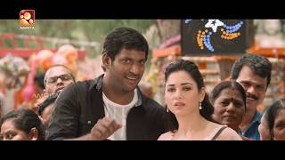 Kaththi Sandai  Movie Scene  - 5 #Vishal #Tamannah