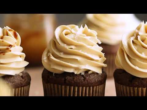 Salted Caramel Chocolate Cupcakes Recipe | Navitas Organics