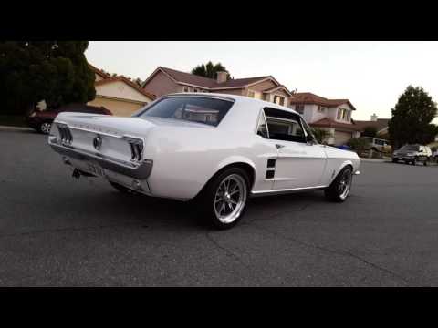 1967 ford mustang 302 shorty headers and flowmasters