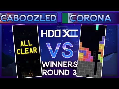 Hard Drop Open 12 - Caboozled Pie vs Corona - Winners Round 3 TETR.IO Tournament