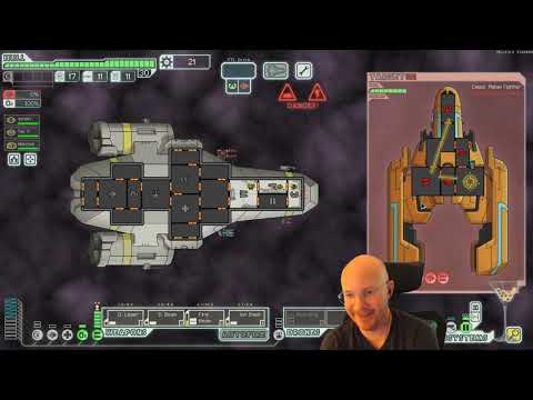FTL Hard mode, WITH pause, Viewer Ships! The Jester, 3rd run