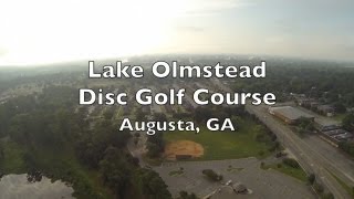 preview picture of video 'Flying Tour - Lake Olmstead Disc Golf Course'