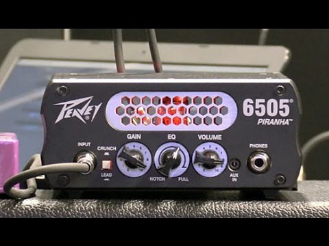 NAMM '16 - Peavey 6505 Pirahna, 6505 Powered Subwoofer, & Cirrus Bass Demos