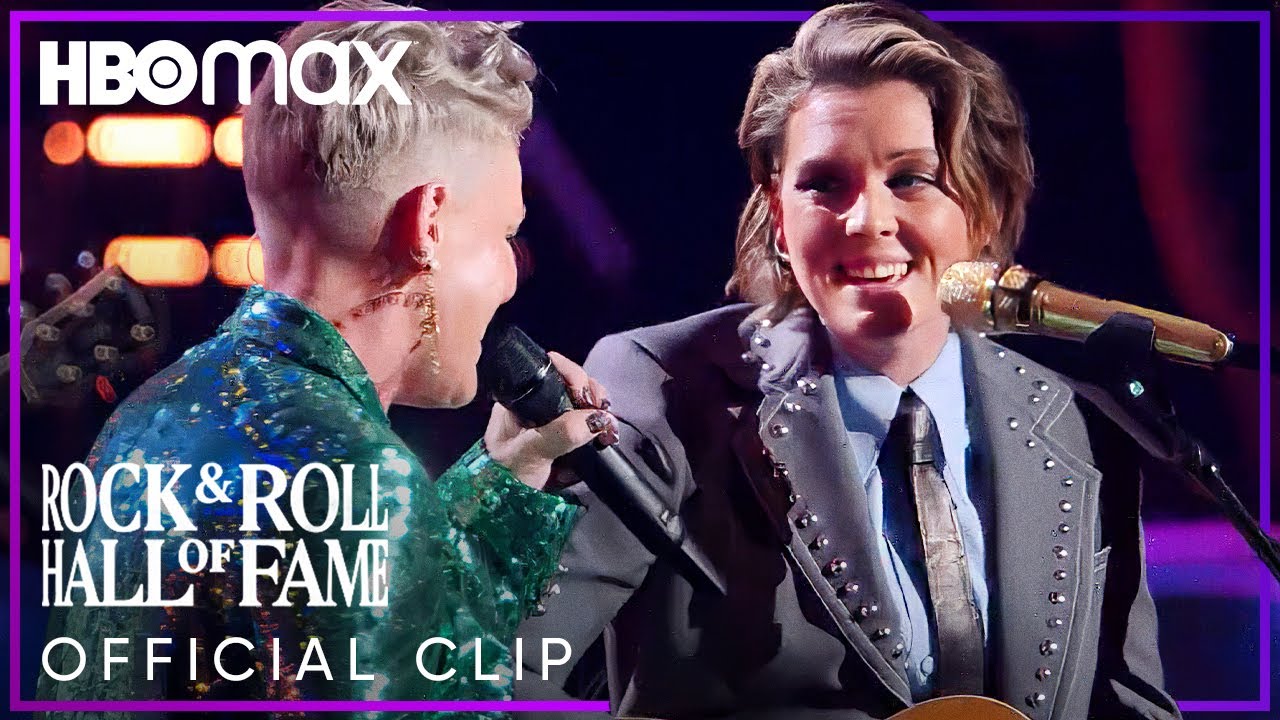 Pink & Brandi Carlile Perform "Coat Of Many Colors"