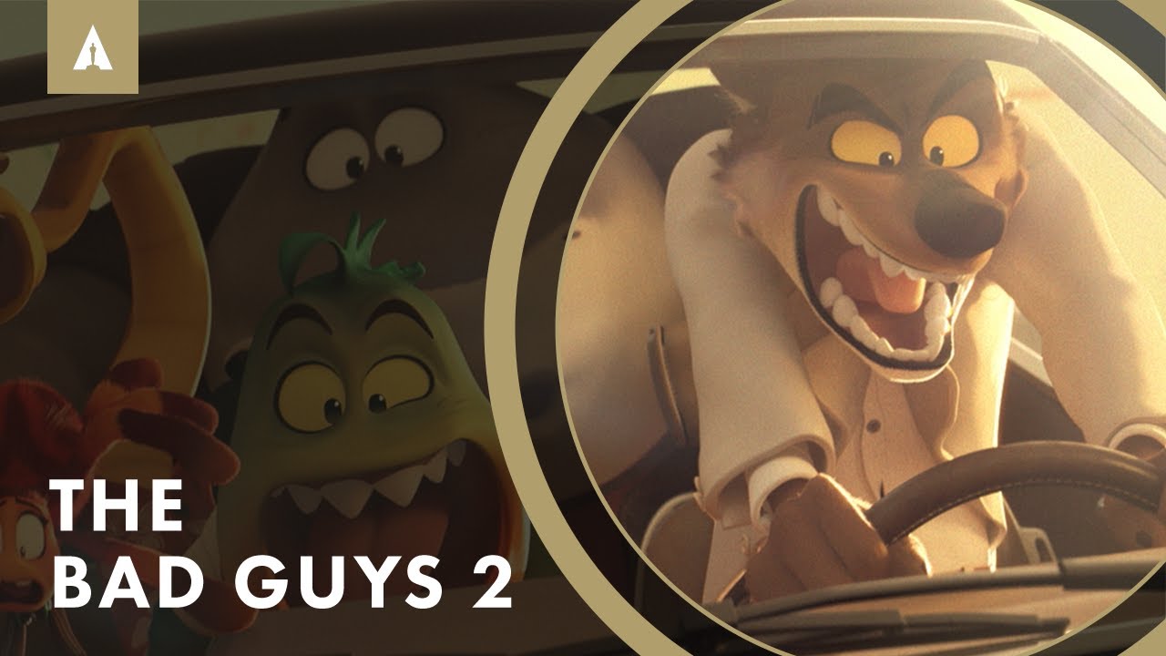 Dreamworks' 'The Bad Guys 2' Blends 2D and 3D Animation w/ Anime Influences