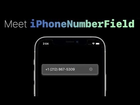 Meet iPhoneNumberField