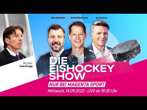 Die Eishockey-Show - Folge 1 mit Uwe Krupp | MAGENTA SPORT | Saison 22/23