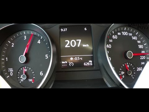2018 VW Passat B8 1.6 TDI (120hp) | 0-200km/h Acceleration & Top Speed Test