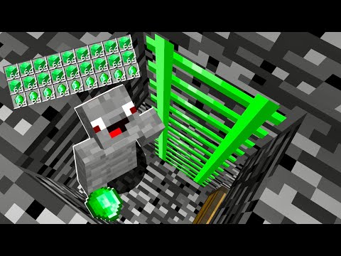 geheime OP EMERALD TREPPE in Minecraft LUCKY BLOCK BEDWARS