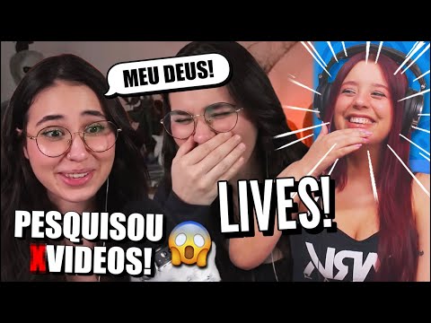 QUANDO A STREAMER SE CONFUNDE NA HORA DE PESQUISAR!! 😂 - CLIPS ENGRAÇADOS (JOVENS REAGEM)