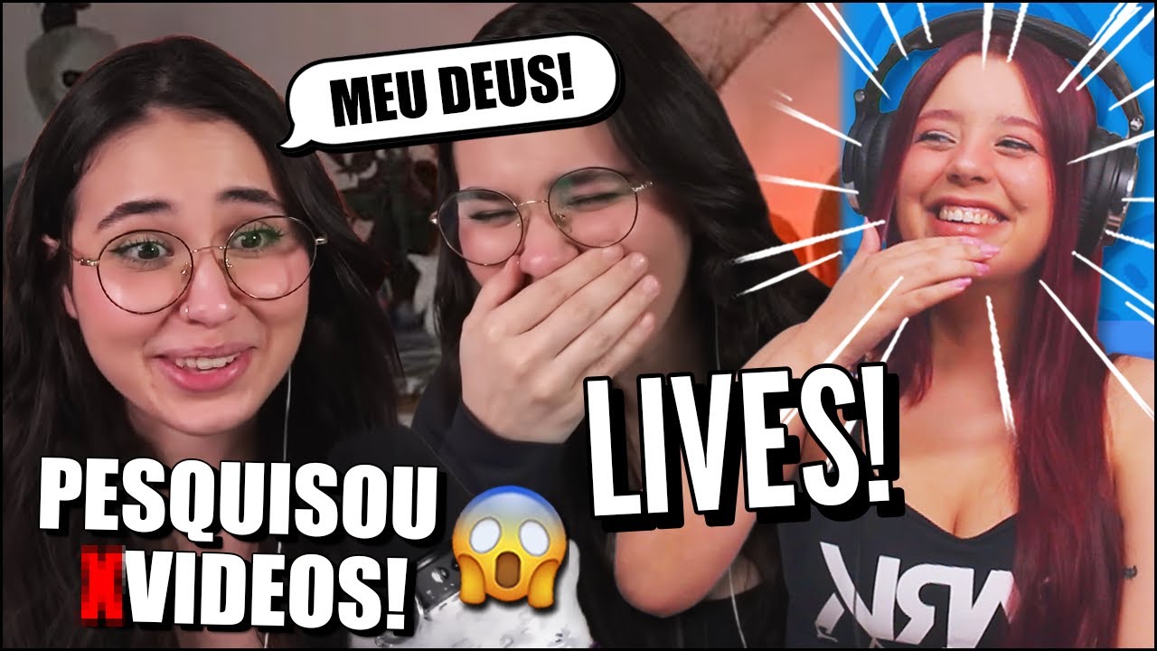 QUANDO A STREAMER SE CONFUNDE NA HORA DE PESQUISAR!! 😂 - CLIPS ENGRAÇADOS (JOVENS REAGEM)