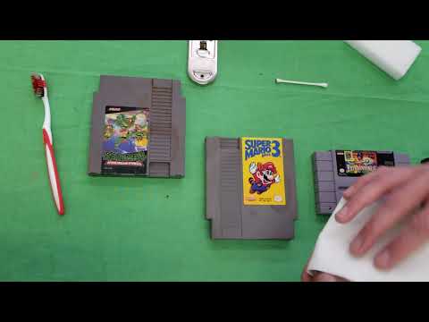 How to safely clean your retro games