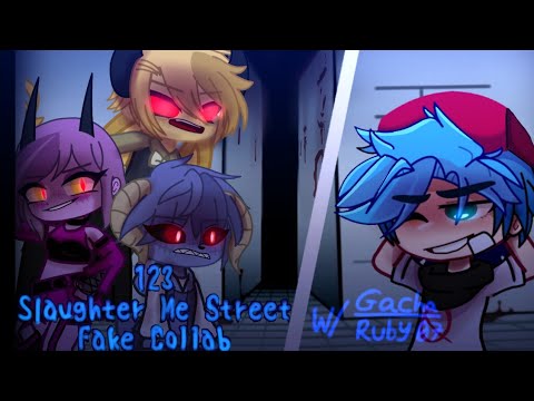 123 Slaughter Me Street || FNF Fake Collab! || #smswolfyfc
