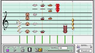 Mario Paint Piano Soundfont - Gallahaut