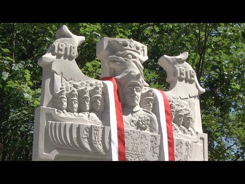 Odsłonięcie Panteonu Powstania Wielkopolskiego w Biedrusku