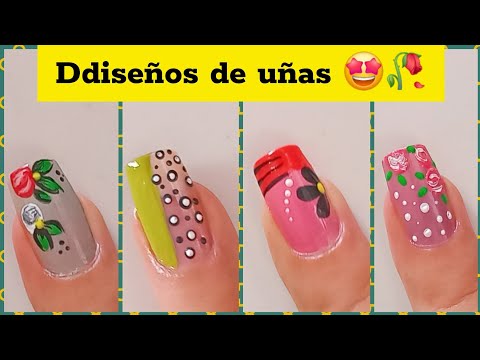 Diseños de uñas || Como Hacer uñas 2024 _ Easy Summer Nails ❤️🤩
