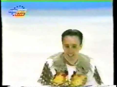 1997 European Championships (British Eurosport) - Mens Free Skate - Dmitri Dmitrenko UKR