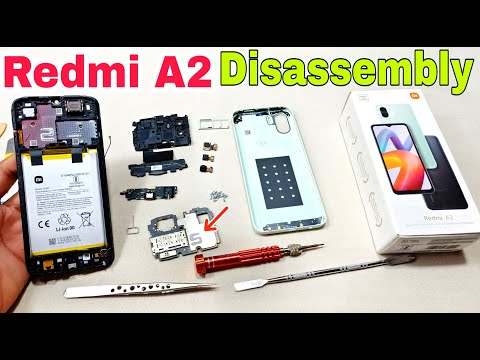 Redmi A2 Fully Disassembly | Redmi A2 Teardown | Redmi A2 All Parts Open | Open Back Panel Redmi A2