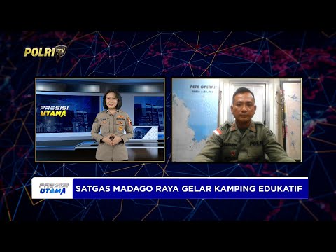 LIVE - PASI MIN SATGAS III PREVENTIF OPS MADAGO RAYA EDUKASI REMAJA POSO LEWAT KEMPING EDUKATIF