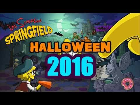 Los Simpson Springfield-Tapped Out-Evento De Halloween 2016