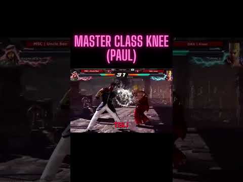 Tekken 7 Master class Paul Knee #shorts