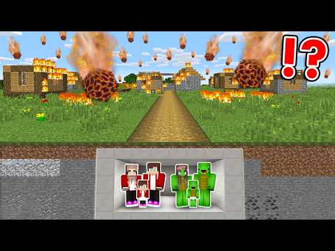 DOOMSDAY BUNKER TO PROTECT FAMILY FROM METEORITE APOCALYPSE!!