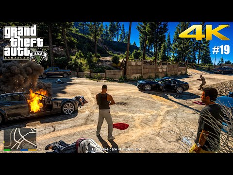 GTA 5 Enhanced Edition Gameplay Walkthrough Part 19 - Realistic ULTRA Graphics PC [4K 60FPS]