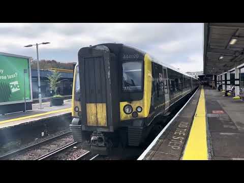 SWR CLASS 444029 & 444039 DEPARTING SOUTHAMPTON CENTRAL LONDON WATERLOO WEYMOUTH & BOURNEMOUTH