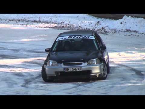 Bigda Zenon - Honda Civic - SuperOES 1 Runda  Tor Kielce 23-01-2016