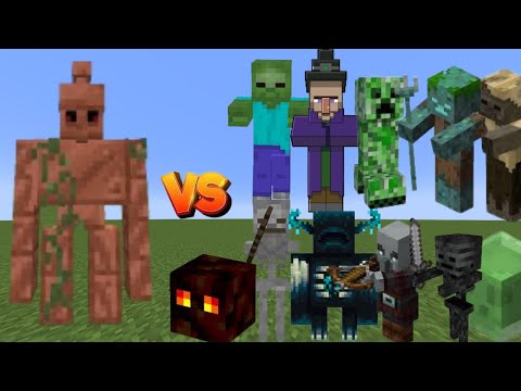 COPPER GOLEM vs ALL MOBS | Minecraft Mob Battle