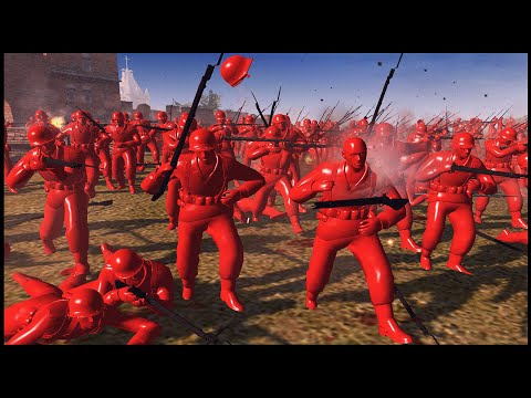 Red Army Bayonet Trench Charge! - Army Men: Civil War S2E14