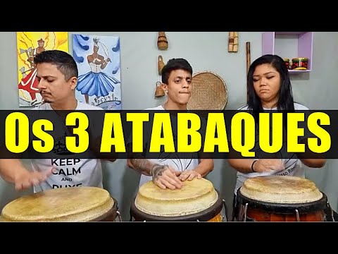 DIVISÃO RÍTMICA de TOQUES para Rum, Rumpi e Lê