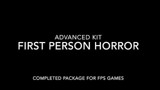 Horror FPS Kit - First Person Shooter Horror video preview